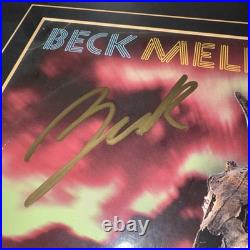 Beck Hansen Signed Vinyl Album BECK Mellow Gold With Proof With Frame