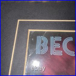 Beck Hansen Signed Vinyl Album BECK Mellow Gold With Proof With Frame
