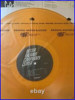 Better Oblivion Community Center Orange Vinyl Signed Phoebe Bridgers Conor
