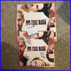 Big Time Rush Signed Autograph Vinyl Album Acoa Insert Photo