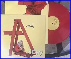 Billie Eilish SIGNED Autographed Album Vinyl Dont Smile At Me Red Lp