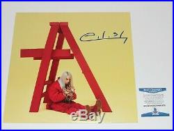 Billie Eilish Signed Don't Smile At Me Vinyl Album Record Lp Beckett Coa Proof