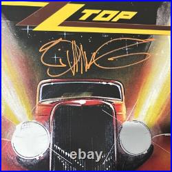 Billy Gibbons Signed ZZ Top Eliminator Vinyl Record Album LEGEND Billy Gibbons Signed ZZ Top Eliminator Vinyl Record Album LEGEND