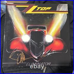 Billy Gibbons Signed ZZ Top Eliminator Vinyl Record Album LEGEND Billy Gibbons Signed ZZ Top Eliminator Vinyl Record Album LEGEND