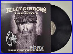 Billy Gibbons and The BFG's signed Vinyl Album Cover autograph Beckett BAS