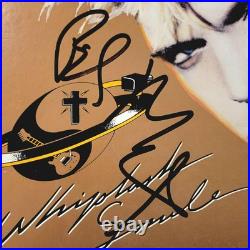 Billy Idol signed Whiplash Smile Vinyl Album Cover LP autograph Beckett BAS