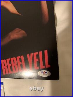 Billy Idol signed White Rebel Yell album vinyl PSA/DNA COA autographed