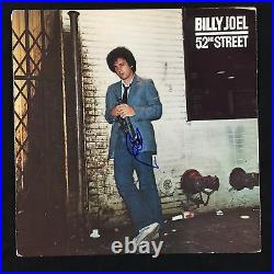 Billy Joel 52nd Street Signed Autograph Record Album JSA Vinyl #2