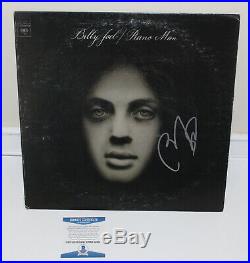 Billy Joel Signed'piano Man' Record Album Vinyl Lp Proof Beckett Bas Coa