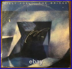 Billy Joel- The Bridge AUTOGRAPHED/SIGNED Album w COA 1986 Authenticated