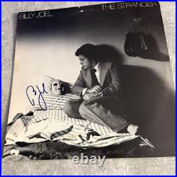 Billy Joel'The Stranger' Signed Vinyl Album Beckett BSA Piano Man PROOF