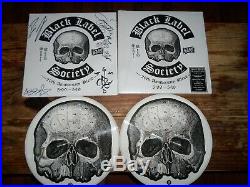 Black Label Society Bls Zakk Wylde Autographed/signed Vinyl Album Cover