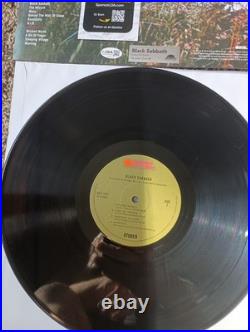 Black Sabbath Self Titled Vinyl Signed By Bill Ward Album LP Gatefold JSA COA