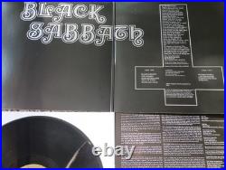 Black Sabbath Self Titled Vinyl Signed By Bill Ward Album LP Gatefold JSA COA