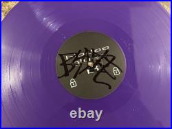 Bladee Gluee Signed Vinyl Album Record Disc Rap Hip Hop Benjamin Reichwald Proof