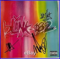Blink 182 Travis Barker JSA Signed Autograph Album Vinyl Record Full Signed