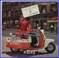 Bo Diddley Signed Autograph Album LP JSA LOA Vinyl Record Original Record