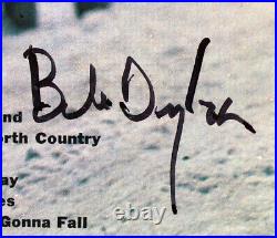 Bob Dylan Signed The Freewheelin' Bob Dylan Album Cover With Vinyl JSA #YY79049