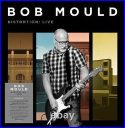Bob Mould Distortion Live Signed 140-Gram Clear Splatter Vinyl New Vinyl L