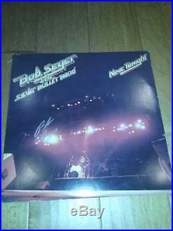 Bob Seger Nine Tonight Signed Autographed Vinyl record album COA