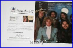 Bob Seger Signed'night Moves' Vinyl Album Record Lp Beckett Coa Silver Bullet