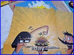 Bob's Burgers Music Colored Vinyl Box Set With Autographed Poster Signed x1