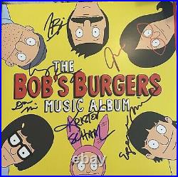 Bobs Burgers Signed Cast Autographed Lp, Album, Vinyl Limited-edition