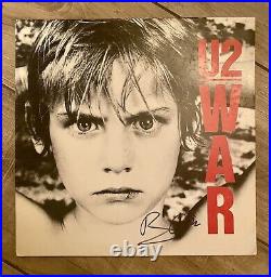 Bono Signed War Album Vinyl