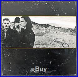 Bono U2 Authentic Signed The Joshua Tree Album Cover With Vinyl JSA #Y34078