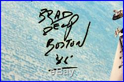Boston Brad Delp Inscribed & Signed Third Stage Album Cover With Vinyl BAS #A03778