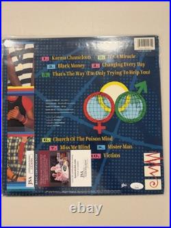 Boy George Culture Club Colour by Numbers Signed Vinyl Album JSA COA