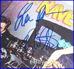 Brian Setzer STRAY CATS Signed Autograph Rant N' Rave Album Vinyl LP by 3
