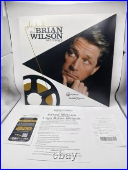 Brian Wilson signed Anthology LP vinyl album JSA COA EXACT PROOF The Beach Boys