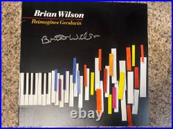 Brian Wilson signed LIMITED EDITION Reimagines Gershwin record album Brian Wilson signed LIMITED EDITION Reimagines Gershwin record album