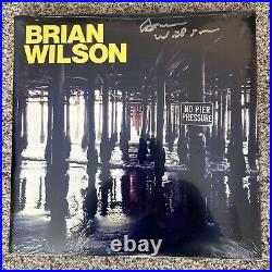 Brian Wilson signed vinyl album No Pier Pressure sealed/unopened