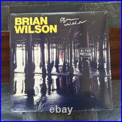 Brian Wilson signed vinyl album No Pier Pressure sealed/unopened Autographed Lp