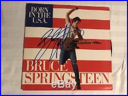 Bruce Springsteen Born In The USA Autographed Sign Album Record Vinyl The Boss