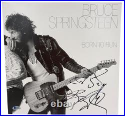 Bruce Springsteen Signed Born To Run Album Vinyl Authentic Autograph Beckett Loa