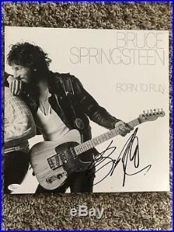 Bruce Springsteen Signed Born To Run Album Vinyl JSA LOA The Boss Legend RARE