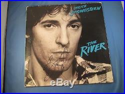 Bruce Springsteen Signed The River Vinyl Album PSA DNA COA LOA Autograph