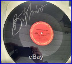 Bruce Springsteen autographed signed album vinyl