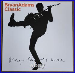 Bryan Adams Signed Autographed album flat & double vinyl CLASSICS Summer of 69 Bryan Adams Signed Autographed album flat & double vinyl CLASSICS Summer of 69