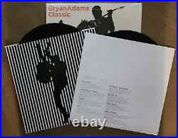 Bryan Adams Signed Autographed album flat & double vinyl CLASSICS Summer of 69