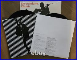 Bryan Adams Signed Autographed album flat & double vinyl CLASSICS Summer of 69 Bryan Adams Signed Autographed album flat & double vinyl CLASSICS Summer of 69