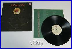 Bryan Ferry ROXY MUSIC Signed Autograph Avalon Album Vinyl Record LP