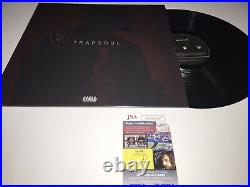 Bryson Tiller Hand Signed Trapsoul Vinyl Album Record With Jsa Coa Lp