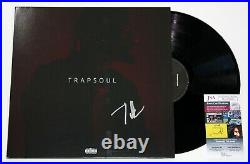 Bryson Tiller Signed Trapsoul Lp Vinyl Record Album Autographed Rapper +jsa Coa