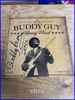 Buddy Guy Signed 2012 Living Proof Lp Vinyl Album