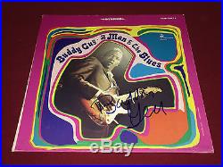 Buddy Guy Signed A Man And The Blues Lp Album Vinyl Proof