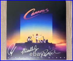 CANNONS signed vinyl album EVERYTHING GLOWS MICHELLE JOY, PAUL & RYAN